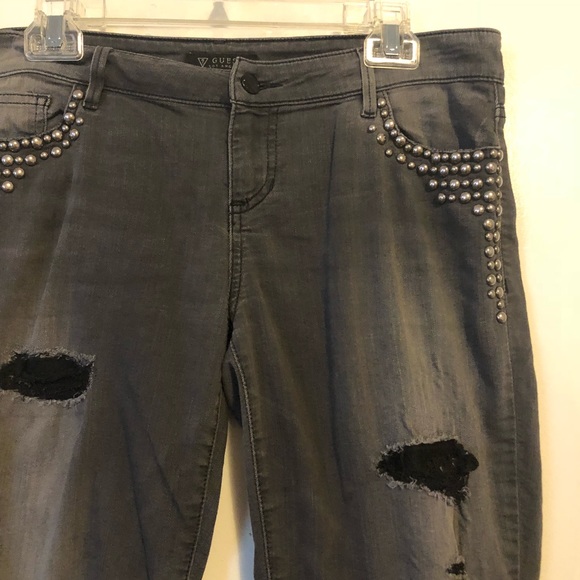 Guess Kate studded skinny jeans sz 29 - Picture 3 of 4